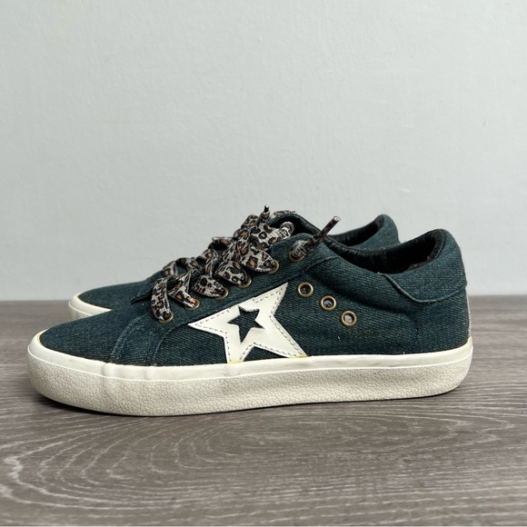 Vintage Havana Fortune Denim Sneakers Size 6 - Picture 3 of 11